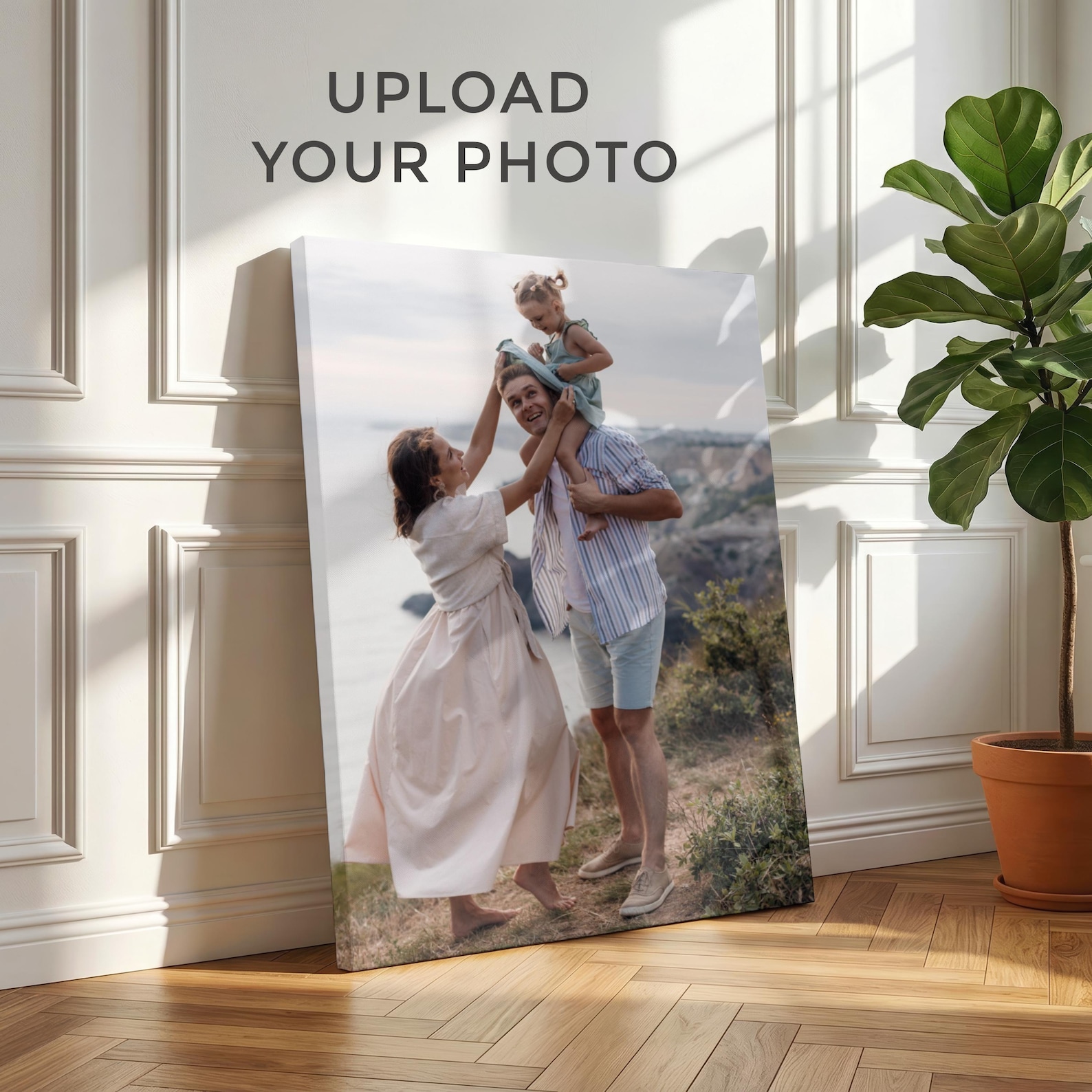 Home Textiles Usa - Tela Fotografica Personalizzata, Arte Murale Familiare
