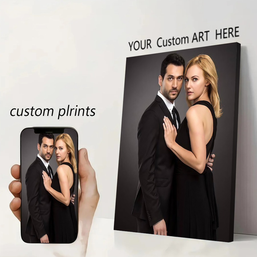 Home Textiles Usa - Poster su Tela Personalizzato con Stampa