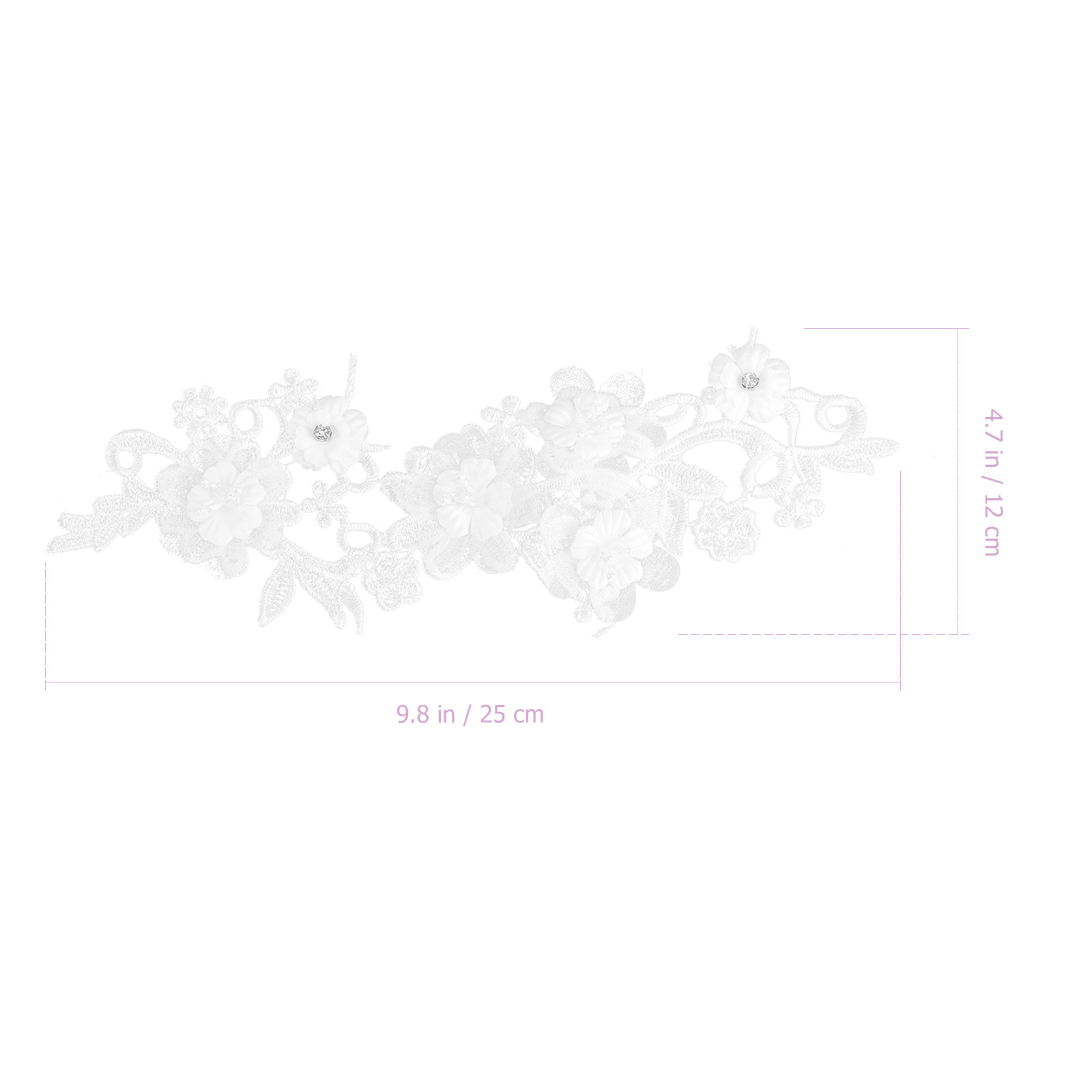 1 paio di nastri in pizzo flor - Home Textiles Premium recensione e prezzo