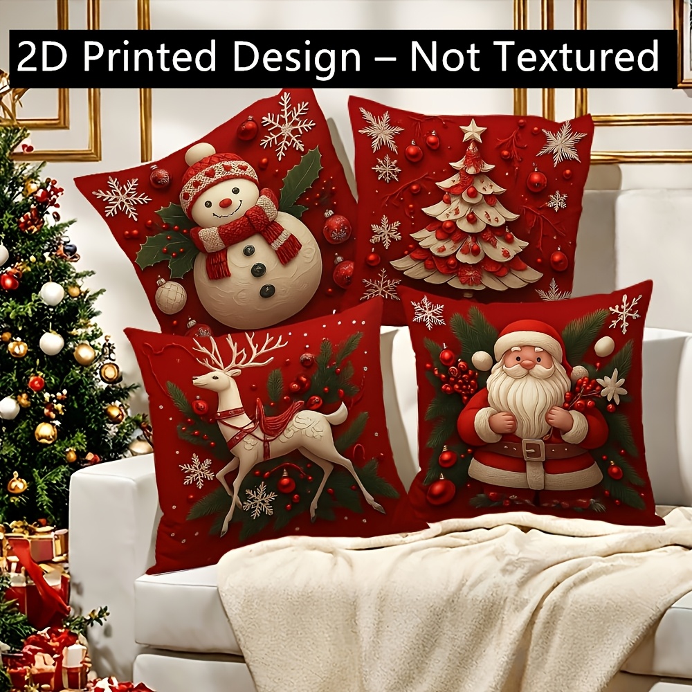 2 Fodere per Cuscini Natalizi  - Pillow Insert 18X18 recensione e prezzo
